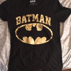Batman black shirt for girls